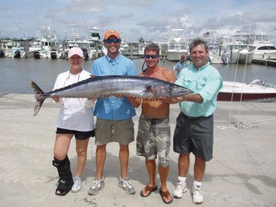 Team FRENZY with 54.1 lb. Winning Wahoo